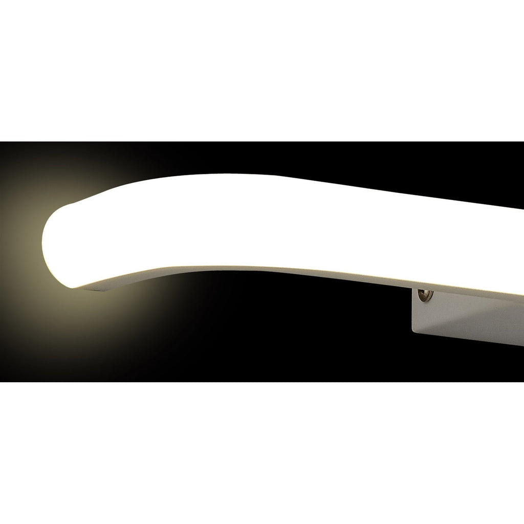 M6871 Tenerife Wall Lamp Shelf USB Socket 8W LED White