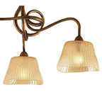 M39003 Tentacle Ceiling 3 Light E14 Rustic Gold