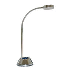 M8142/1 Tobias Table Lamp 1 Light 3W LED Polished Chrome/Frosted Acrylic