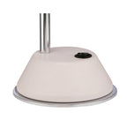 M8140/1 Tobias Table Lamp 1 Light 3W LED Matt White/Frosted Acrylic/Polished Chrome