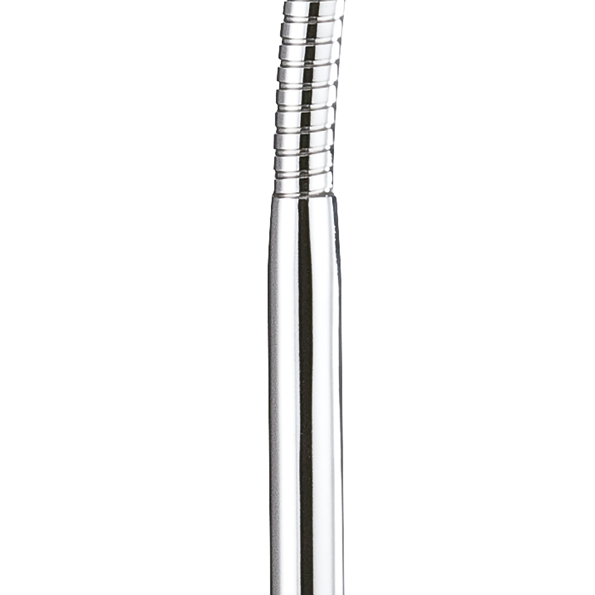 M8140/1 Tobias Table Lamp 1 Light 3W LED Matt White/Frosted Acrylic/Polished Chrome