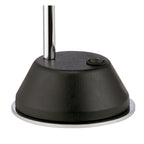 M8141/1 Tobias Table Lamp 1 Light 3W LED Matt Black/Frosted Acrylic/Polished Chrome