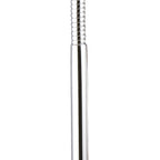 M8141/1 Tobias Table Lamp 1 Light 3W LED Matt Black/Frosted Acrylic/Polished Chrome