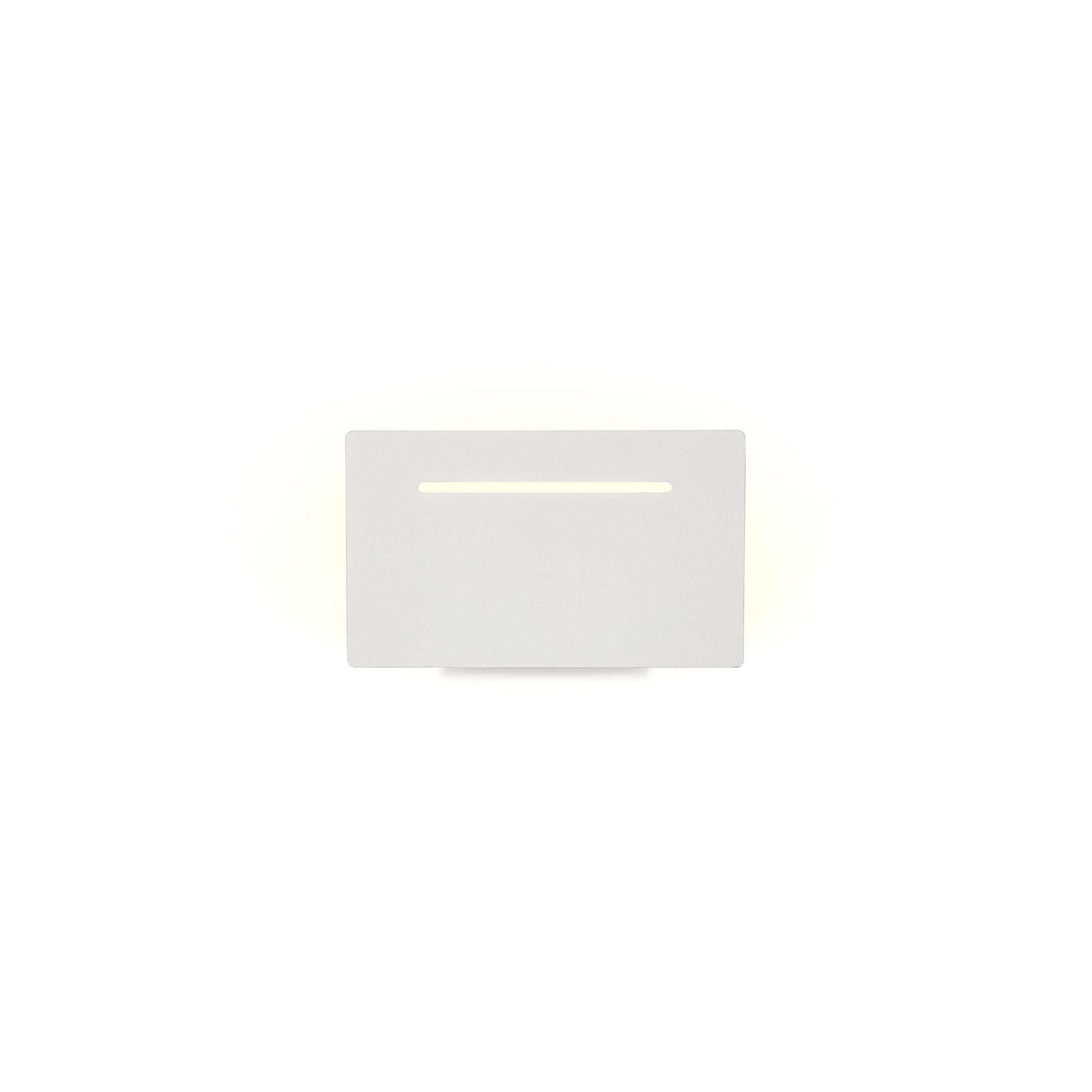M6253 Toja Wall Lamp Rectangular 8W LED White