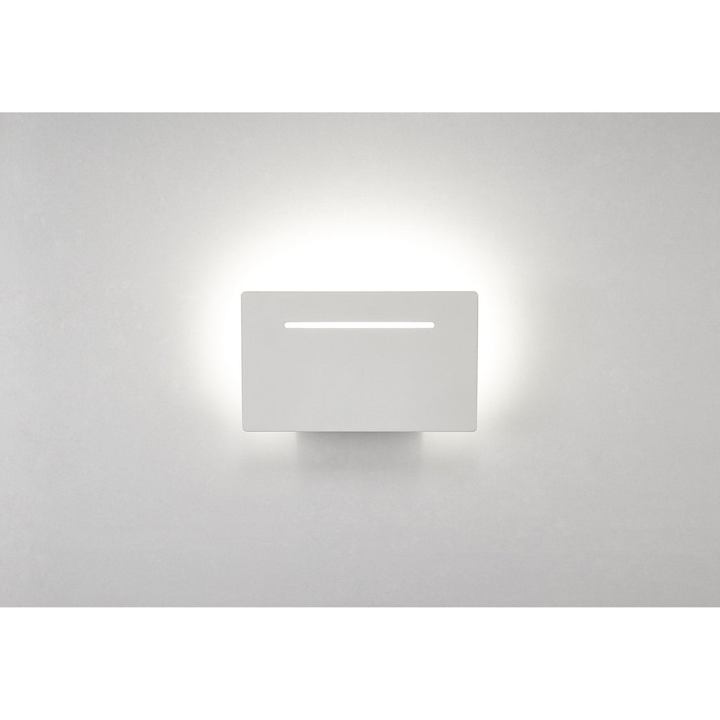 M6253 Toja Wall Lamp Rectangular 8W LED White