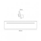 M5122 Toja Wall Lamp Rectangular 12W LED White