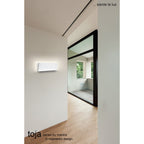 M5122 Toja Wall Lamp Rectangular 12W LED White