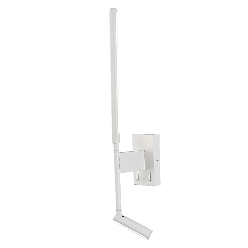 M6702 Torch Wall + Reading Light 6W + 3W LED Sand White