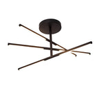 M6828 Torch Semi Flush 36W LED Sand Black