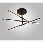 M6828 Torch Semi Flush 36W LED Sand Black