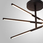 M6828 Torch Semi Flush 36W LED Sand Black