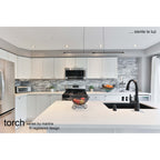 M6826 Torch Linear Pendant 22W LED Sand Black