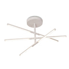 M6827 Torch Semi Flush 36W LED Sand White