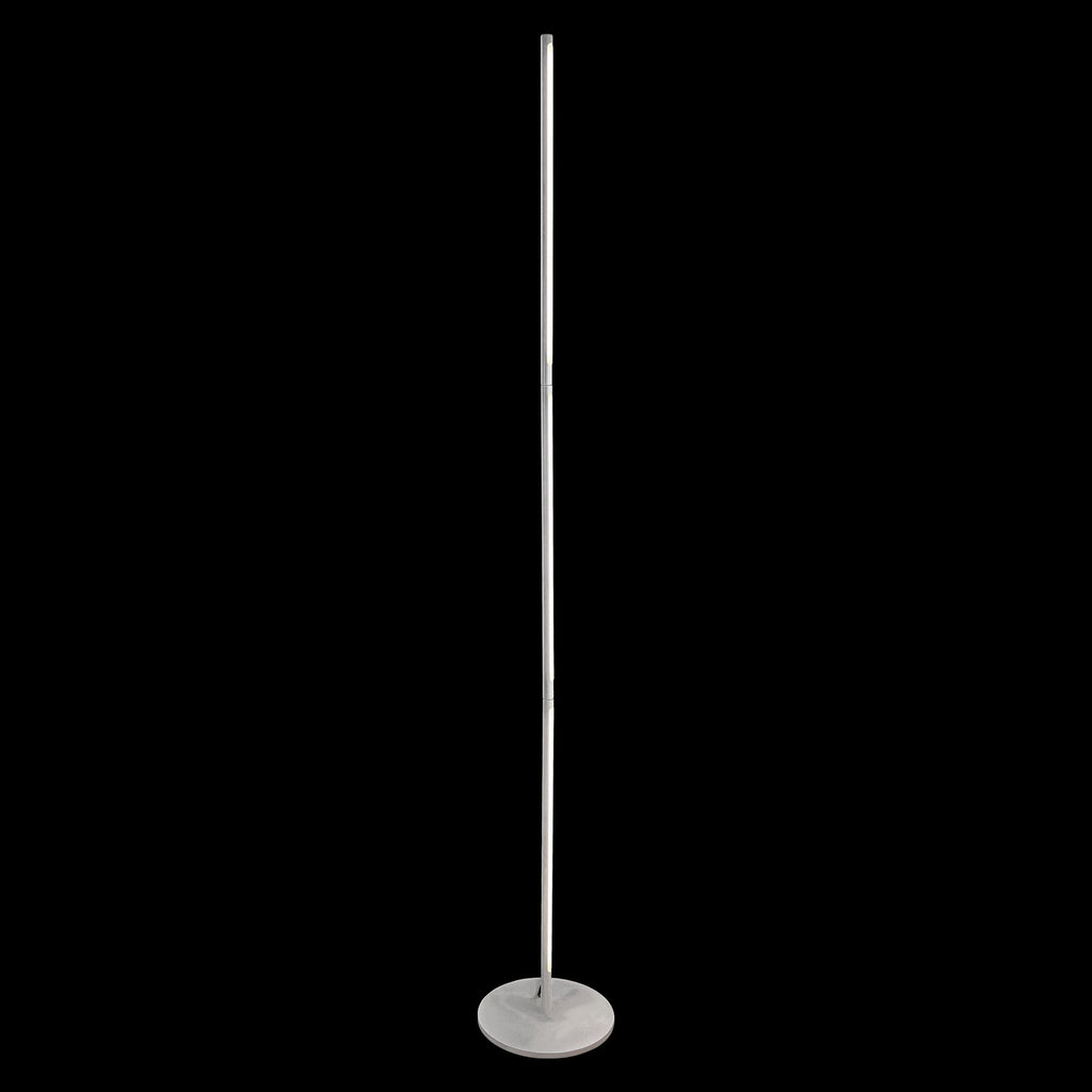 M6735 Torch Floor Lamp 25W LED Sand White