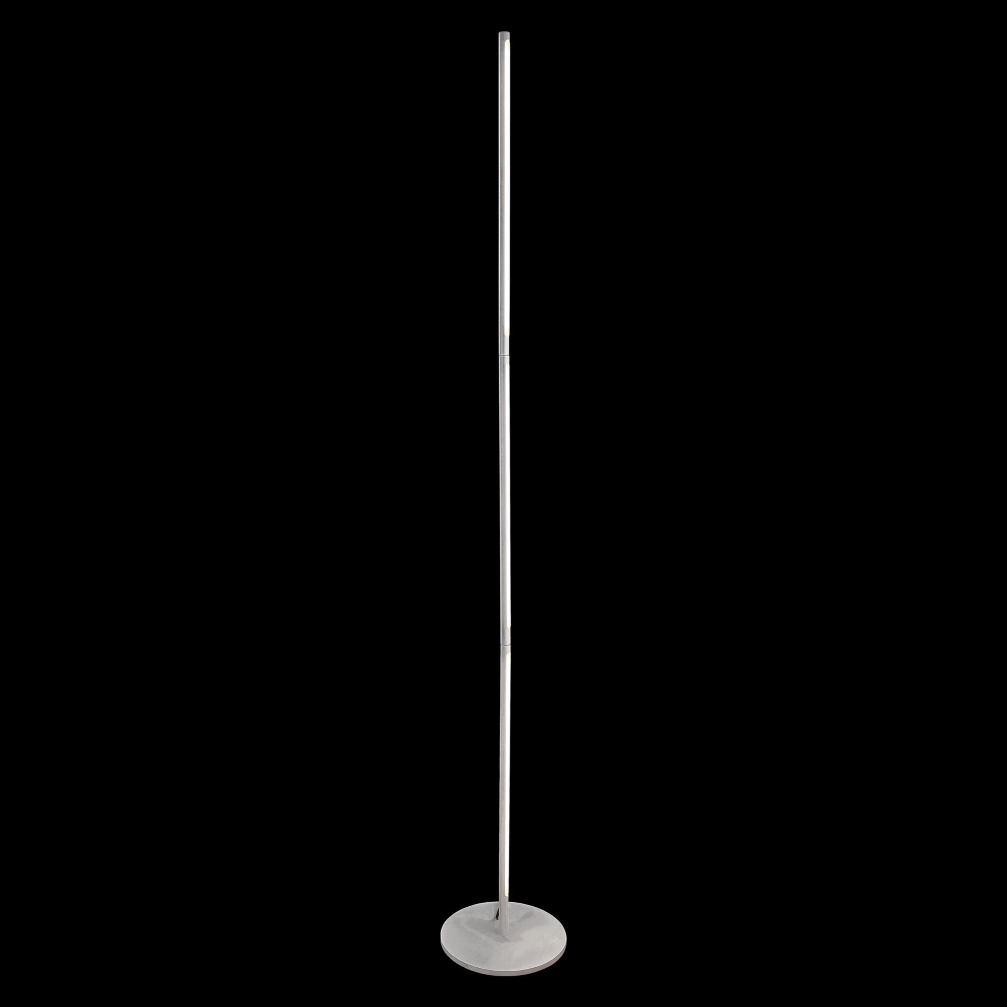 M6735 Torch Floor Lamp 25W LED Sand White