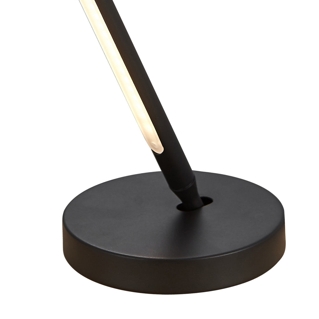M6738 Torch Adjustable Table Lamp 11W LED Sand Black