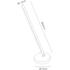 M6737 Torch Adjustable Table Lamp 11W LED Sand White