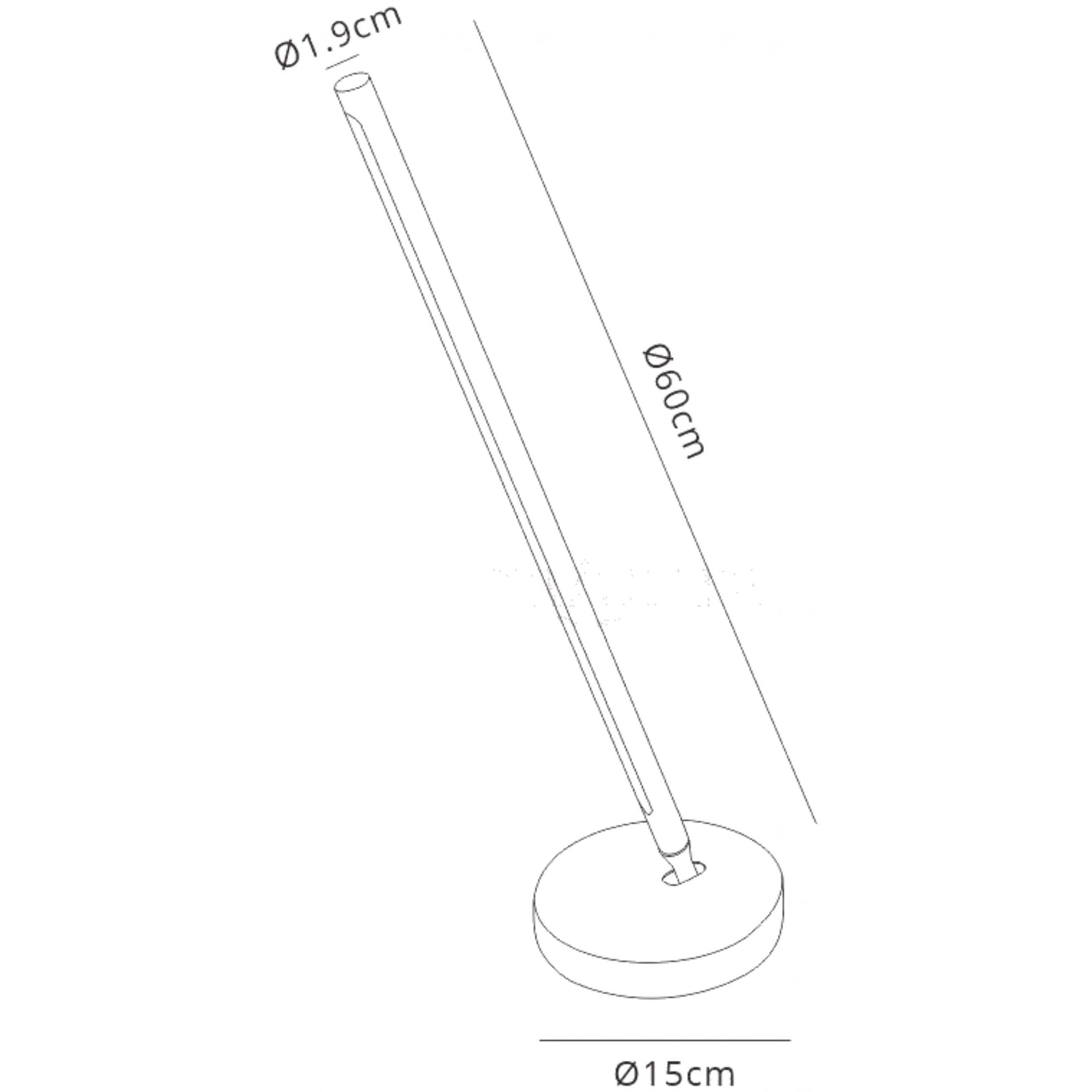 M6737 Torch Adjustable Table Lamp 11W LED Sand White