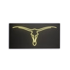 M7266 Trazos Bison Picture Wall Lamp 20W LED Matt Black