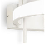 M6652 Tsunami 2 Light Spiral Wall Lamp 24W LED Sand White