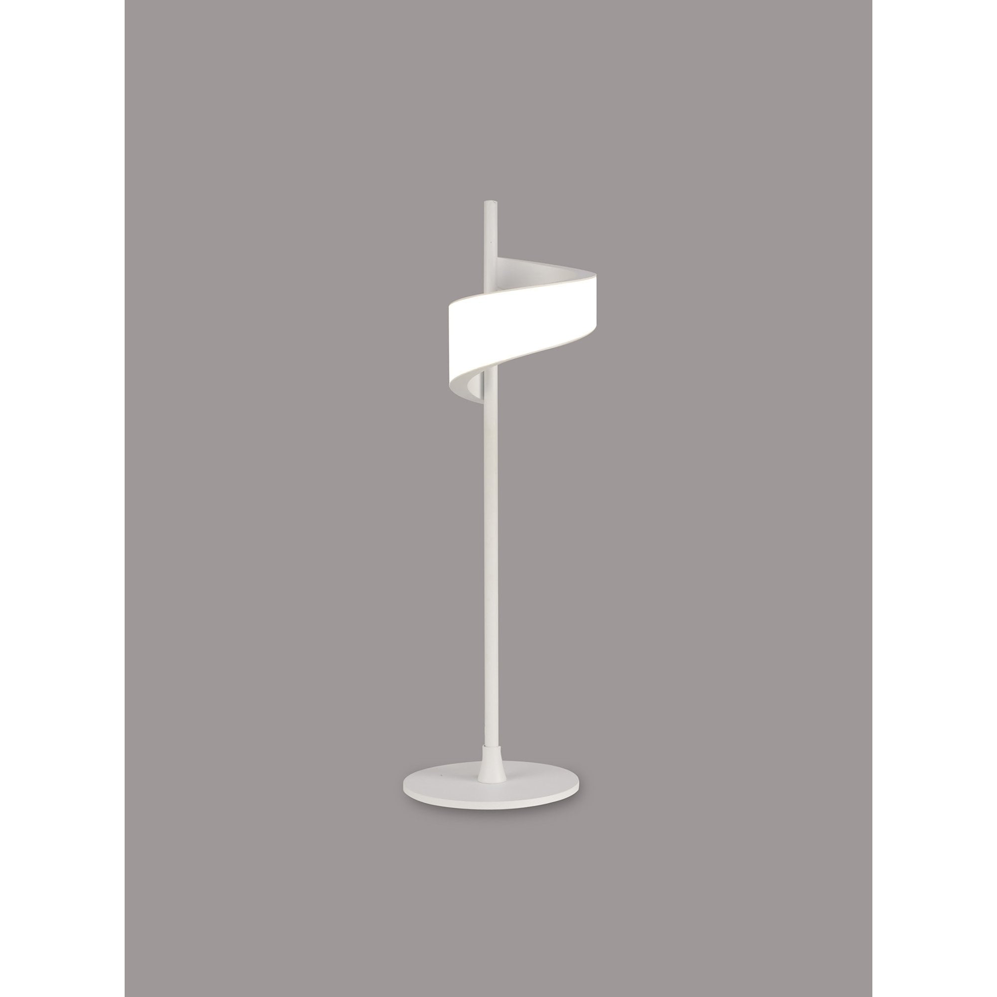 M6655 Tsunami 1 Light Table Lamp 6W LED Sand White