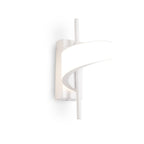 M6653 Tsunami 1 Light Spiral Wall Lamp 12W LED Sand White