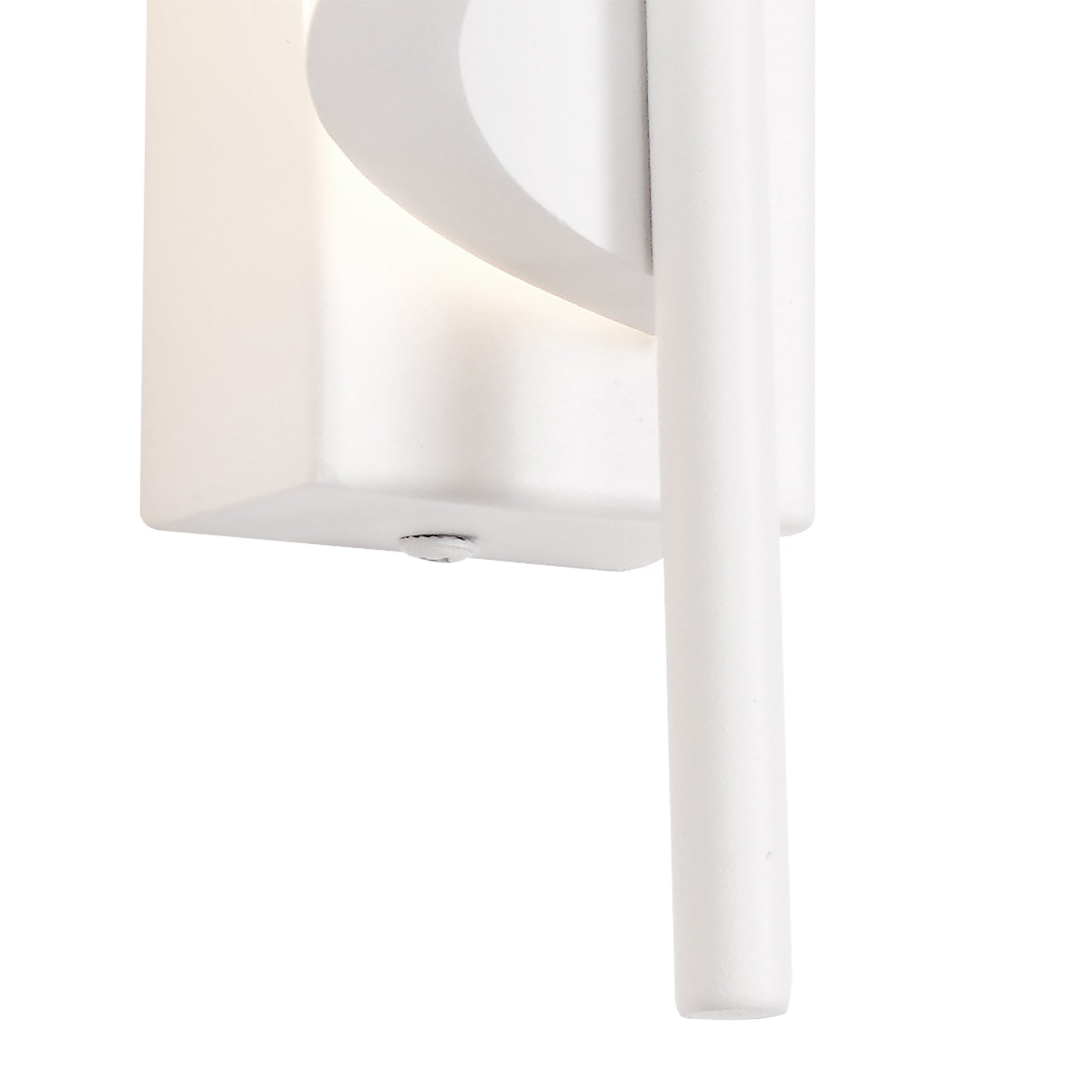 M6653 Tsunami 1 Light Spiral Wall Lamp 12W LED Sand White