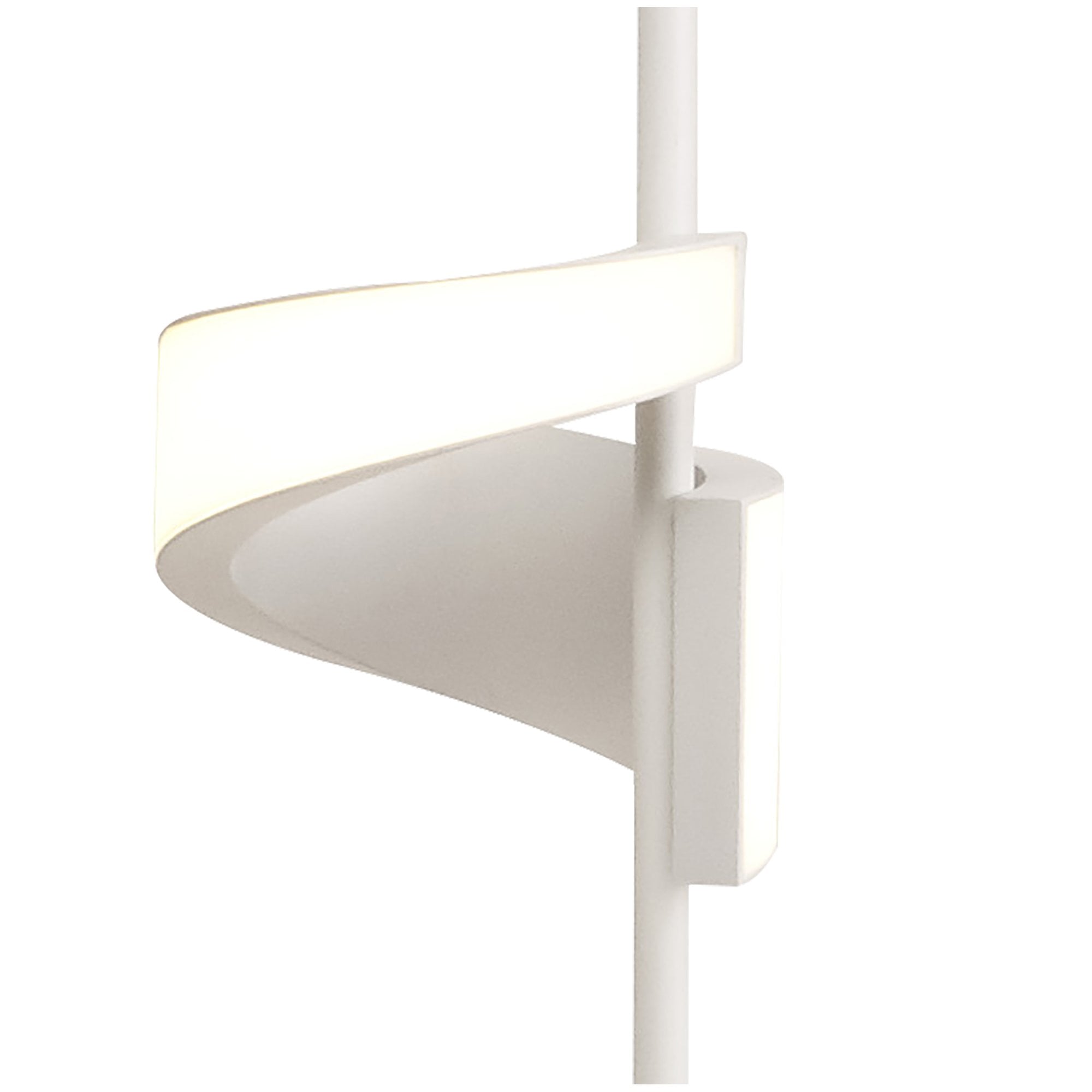 M6657 Tsunami 3 Light Floor Lamp 36W LED Sand White