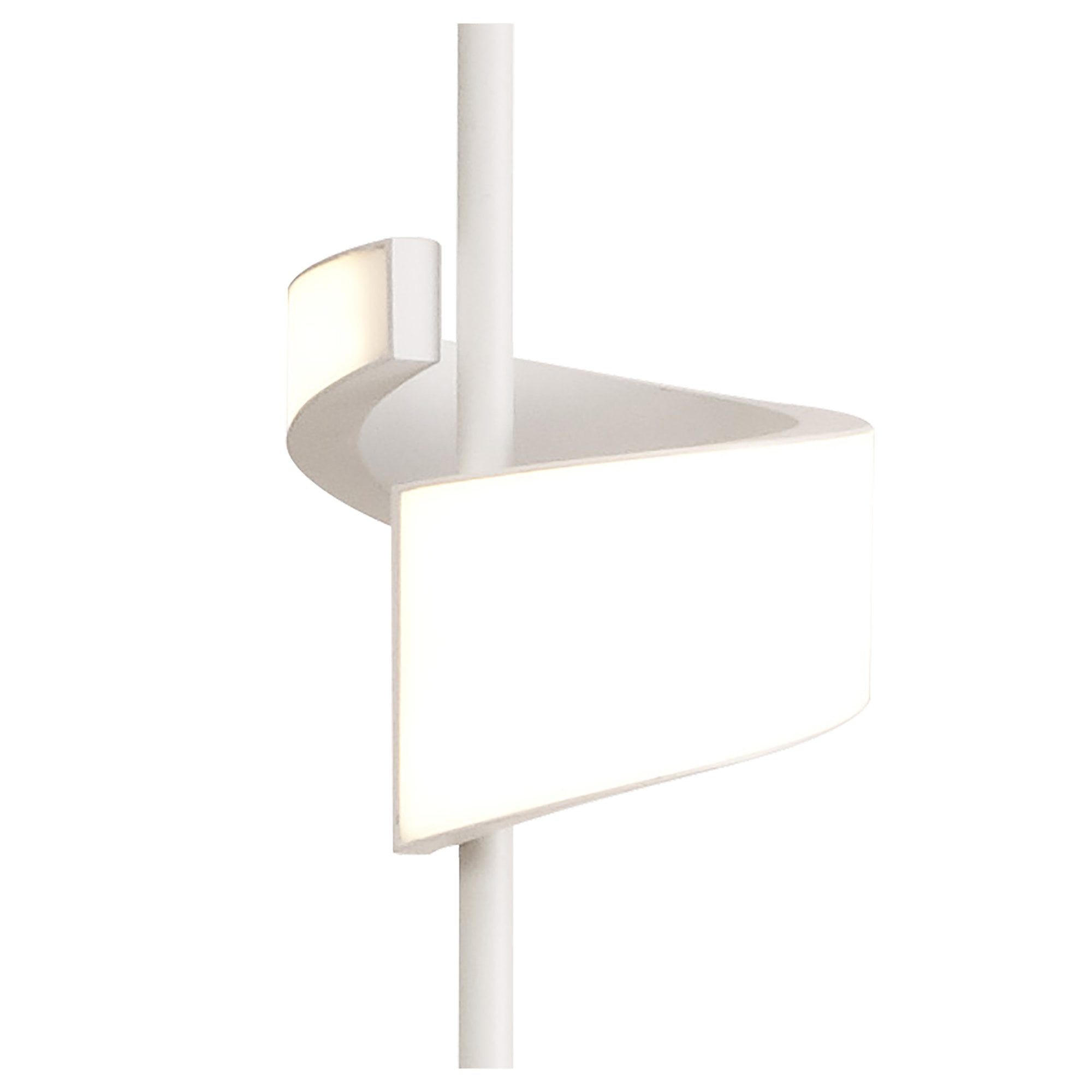 M6657 Tsunami 3 Light Floor Lamp 36W LED Sand White