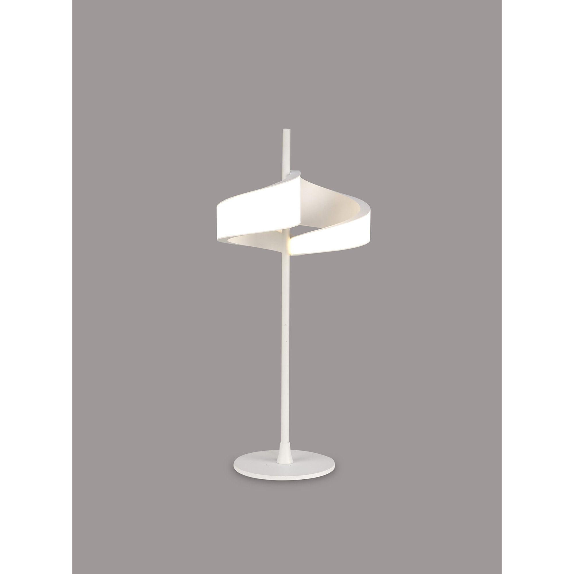 M6656 Tsunami 2 Light Table Lamp 12W LED Sand White