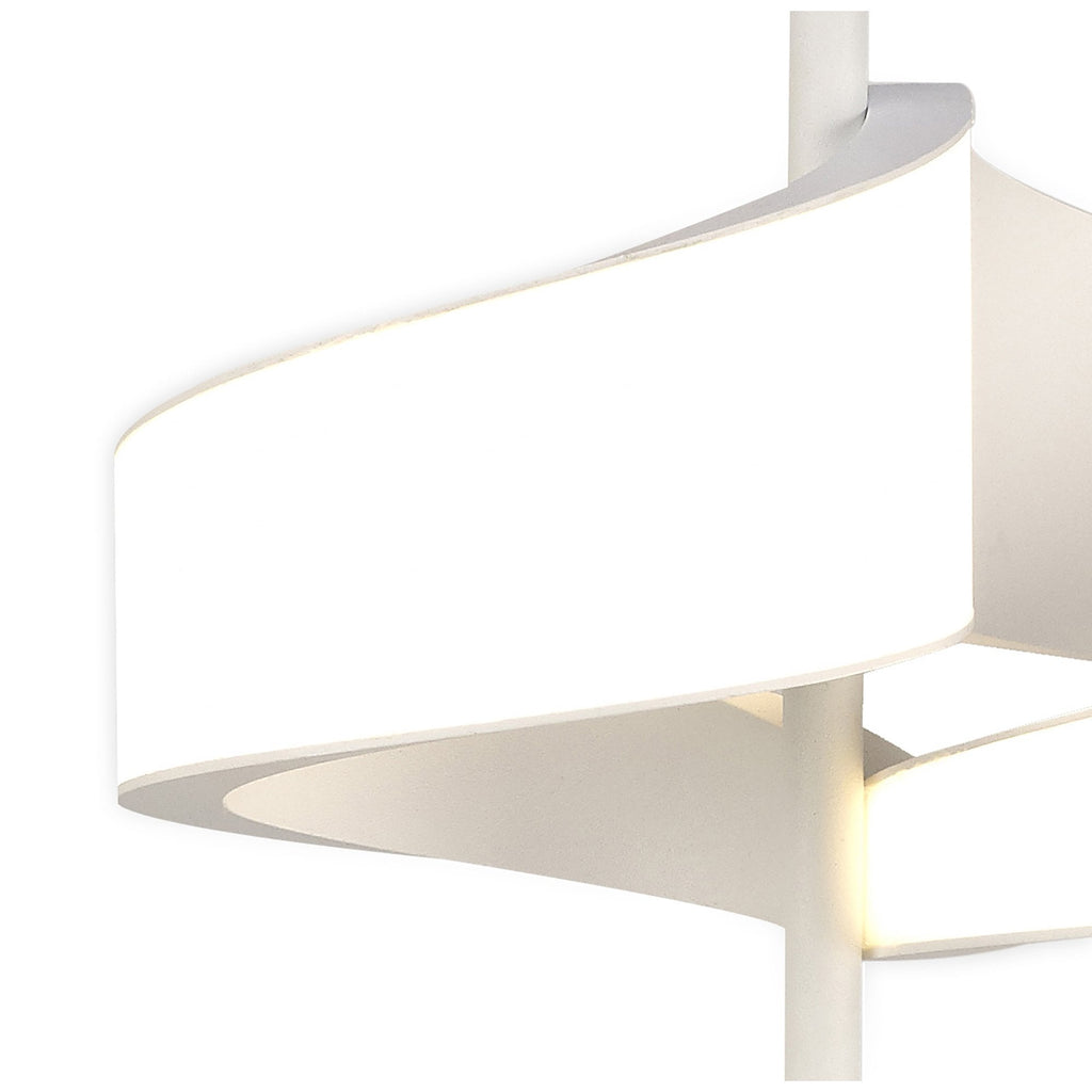 M6656 Tsunami 2 Light Table Lamp 12W LED Sand White