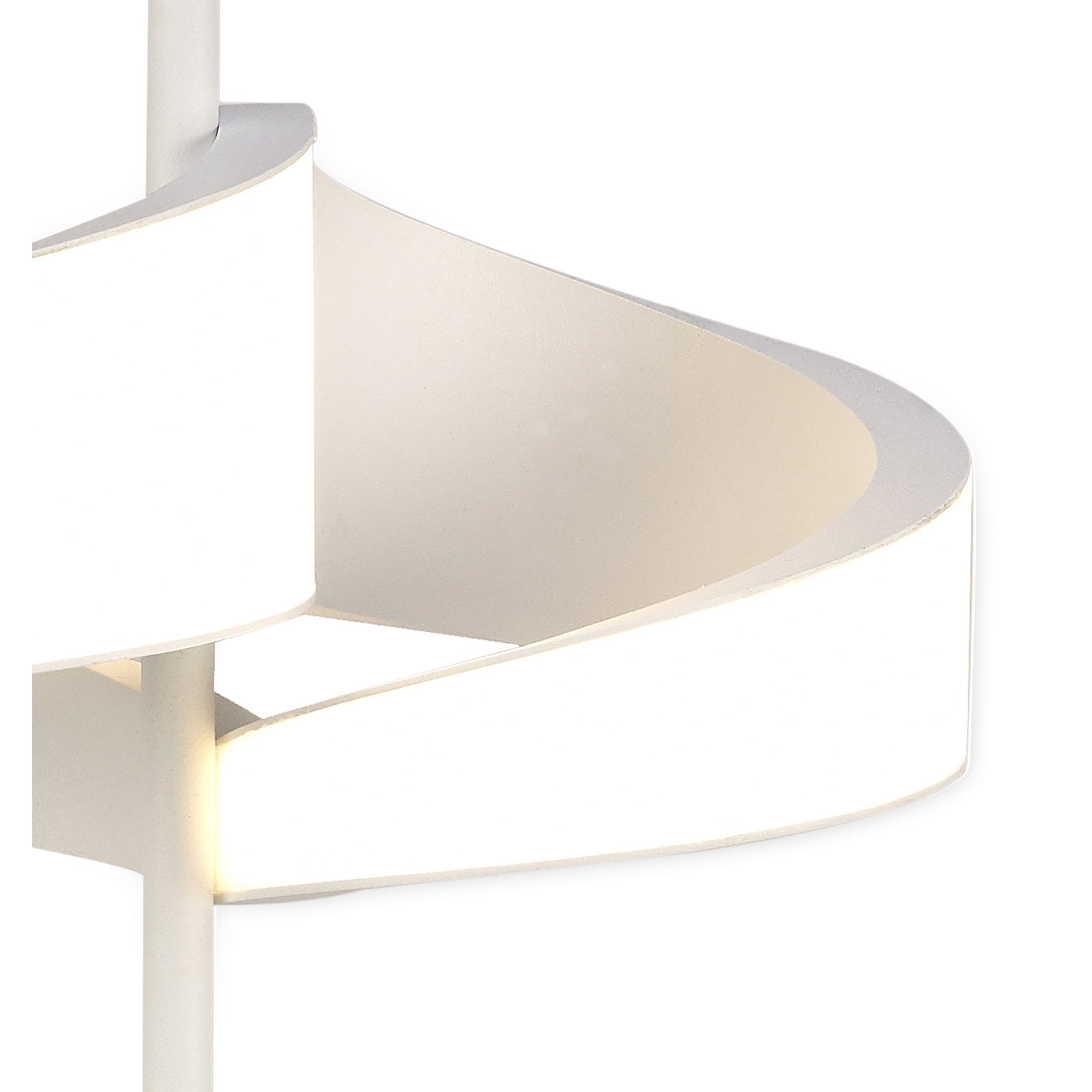 M6656 Tsunami 2 Light Table Lamp 12W LED Sand White