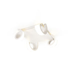 M6651 Tsunami 4 Light Square Ceiling 48W LED Sand White