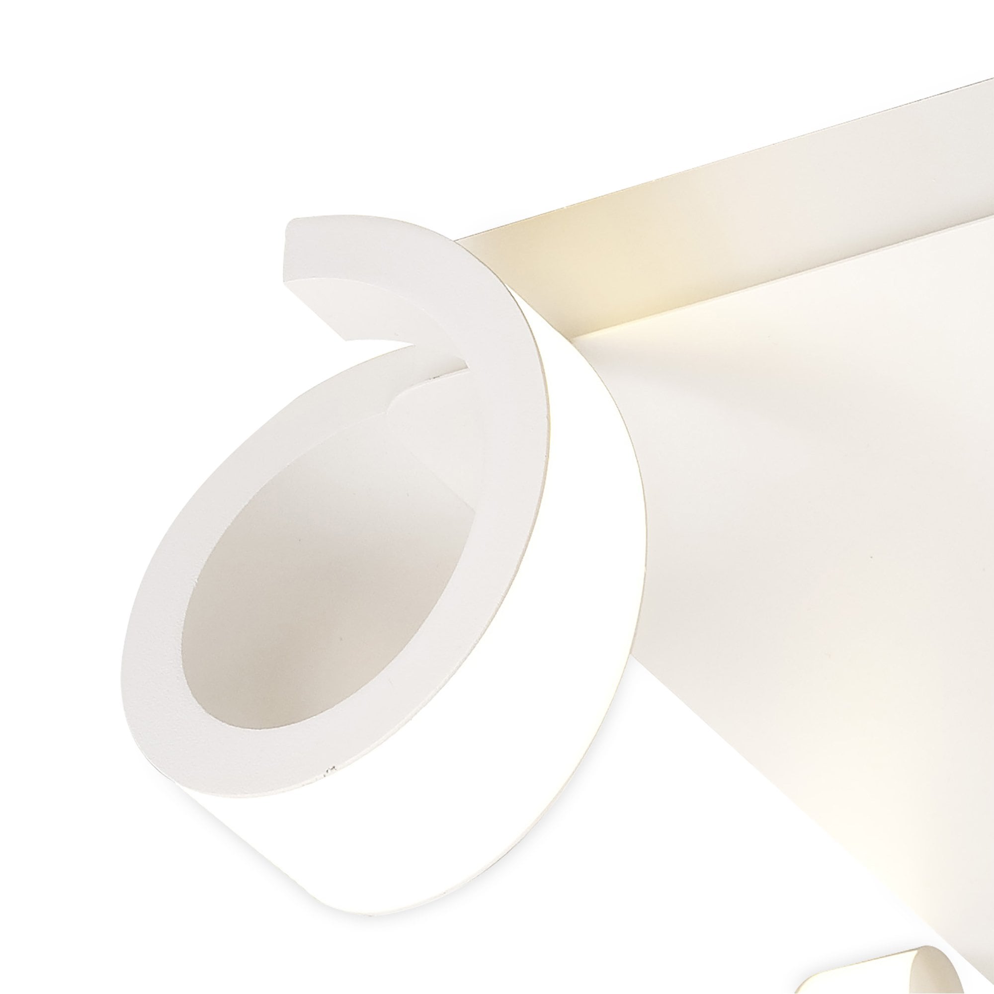 M6651 Tsunami 4 Light Square Ceiling 48W LED Sand White