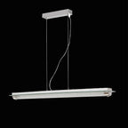 M5531 Tube Pendant 26W LED Polished Chrome/ Sand Diamond