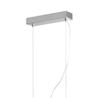 M5531 Tube Pendant 26W LED Polished Chrome/ Sand Diamond