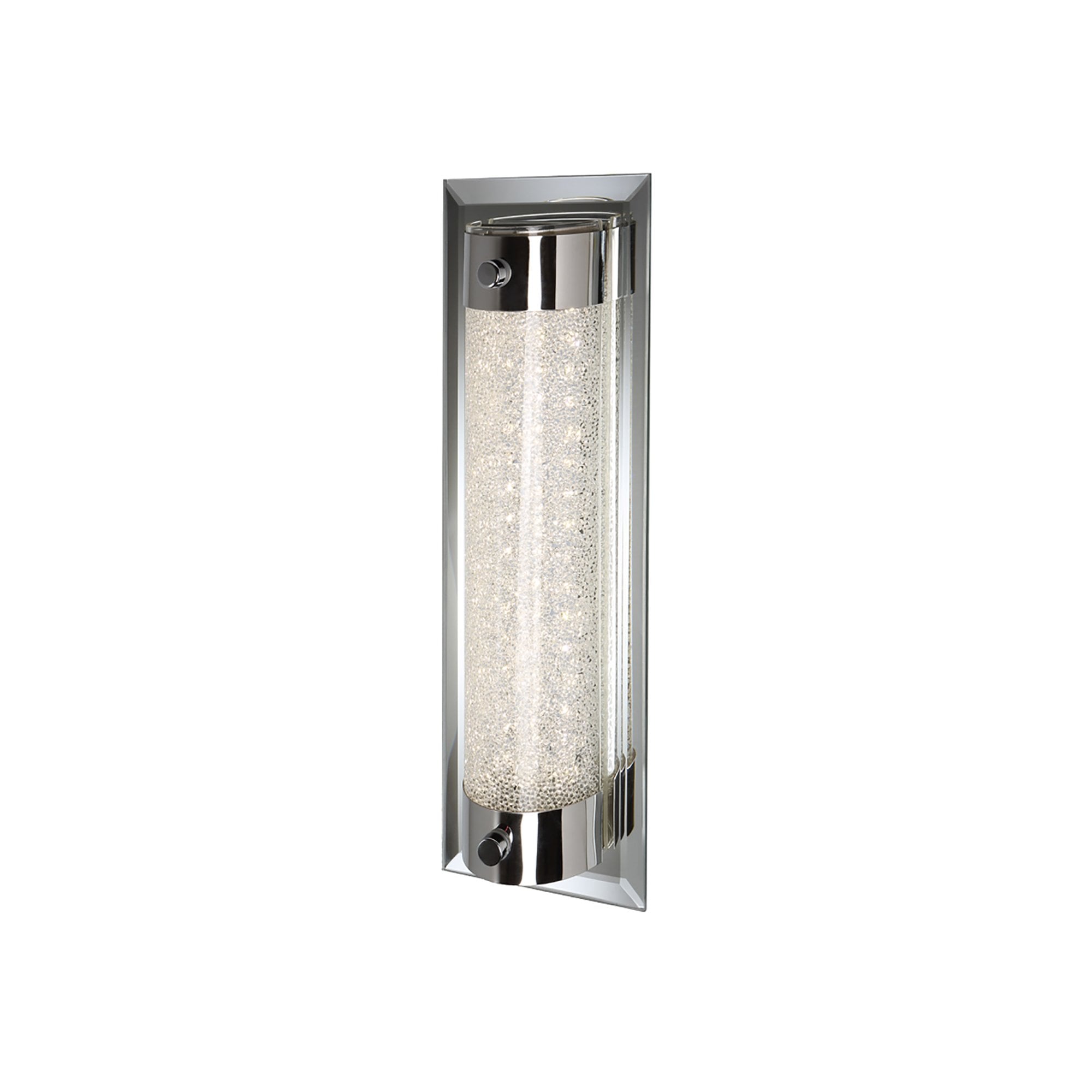 M5534 Tube Flush 8W LED Polished Chrome/ Sand Diamond