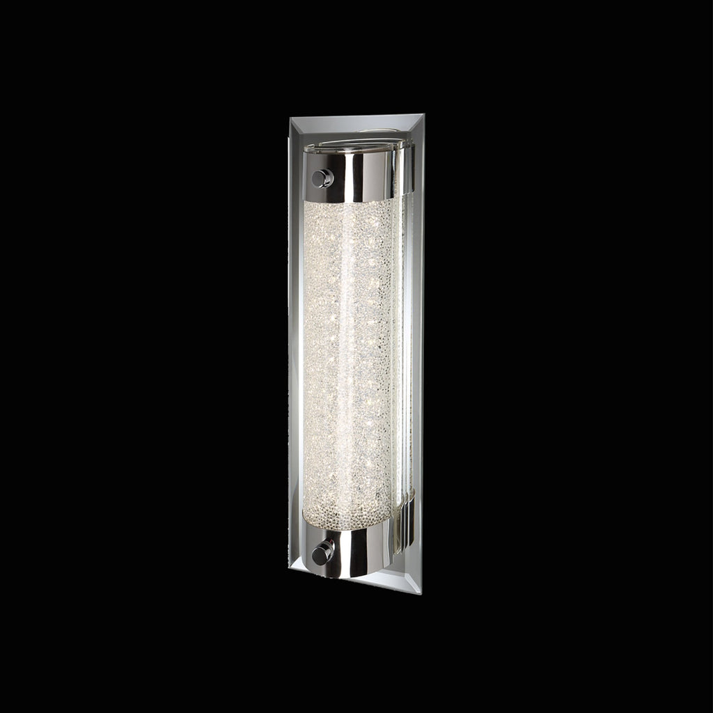 M5534 Tube Flush 8W LED Polished Chrome/ Sand Diamond