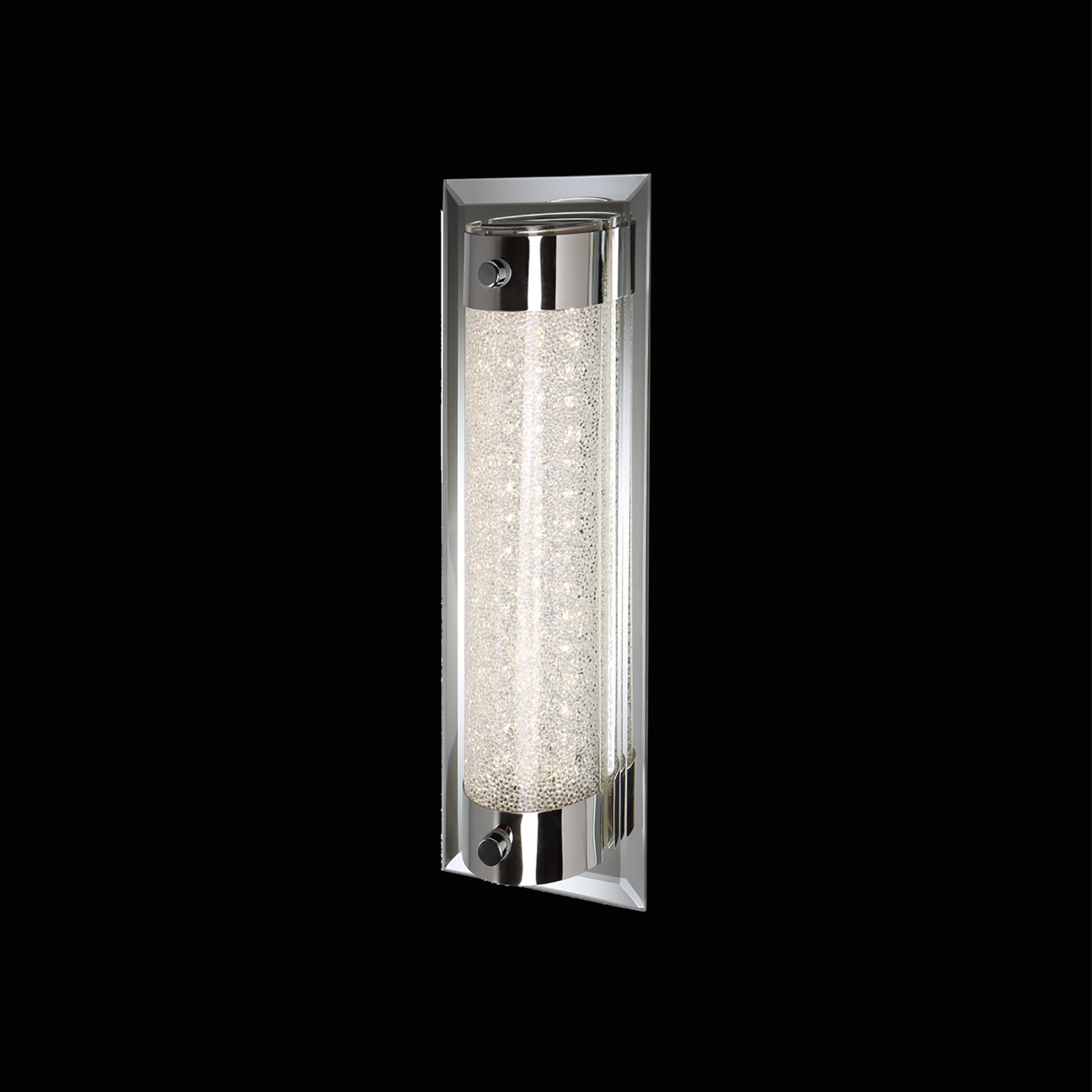 M5534 Tube Flush 8W LED Polished Chrome/ Sand Diamond