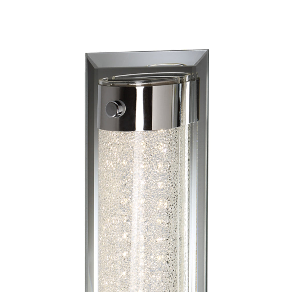 M5534 Tube Flush 8W LED Polished Chrome/ Sand Diamond
