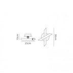 M5783 Take Blanco Wall Lamp 6W LED White