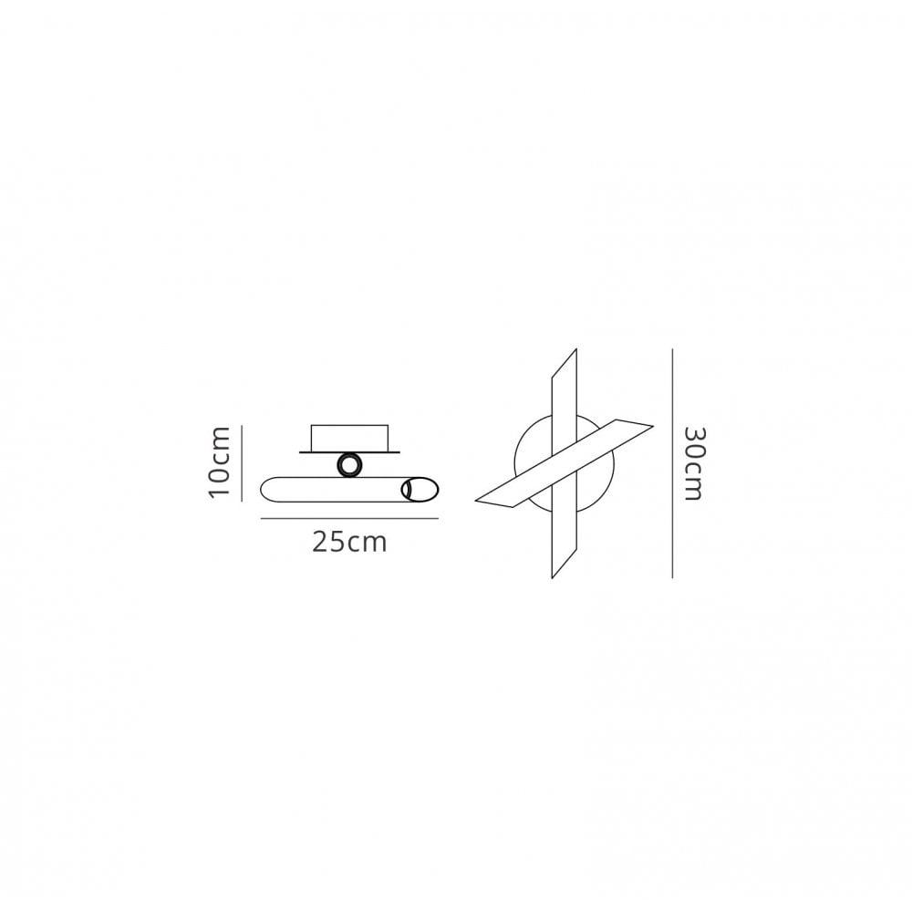 M5783 Take Blanco Wall Lamp 6W LED White