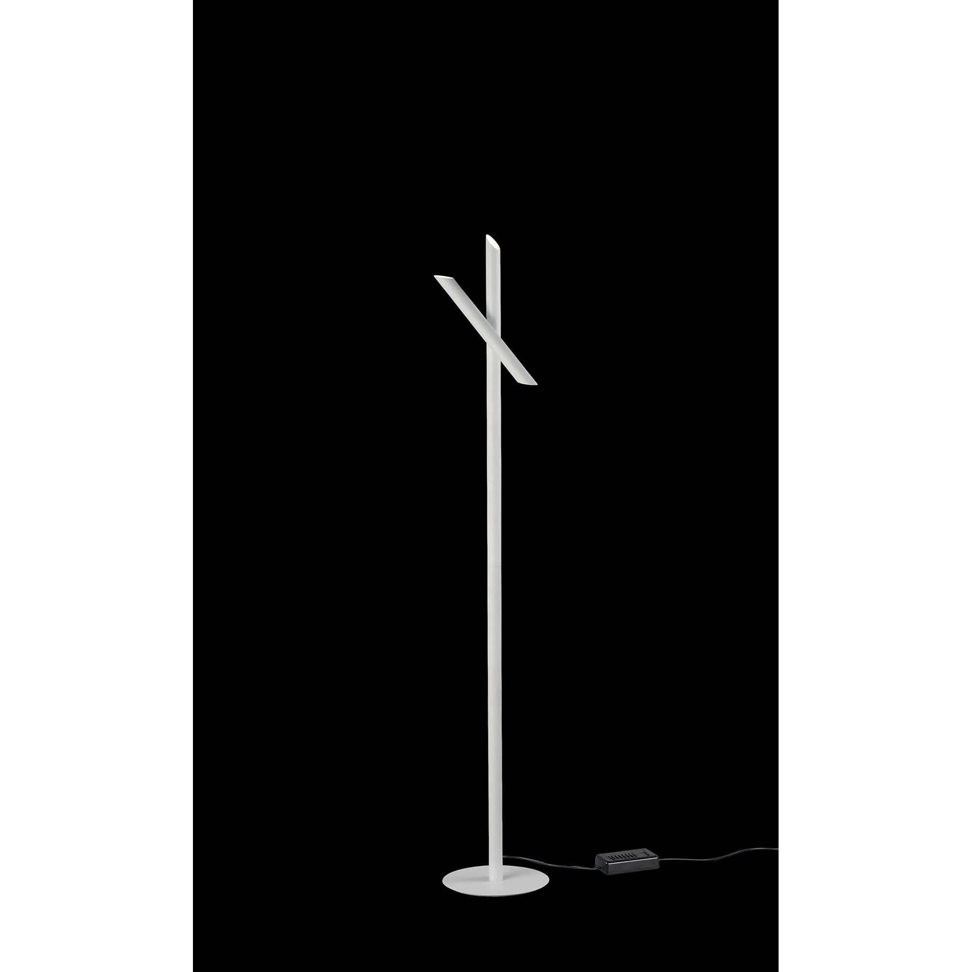 M5786 Take Blanco Floor Lamp 9W LED Dimmable White