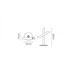 M5777 Take Bronze Table Lamp 9W LED Bronze