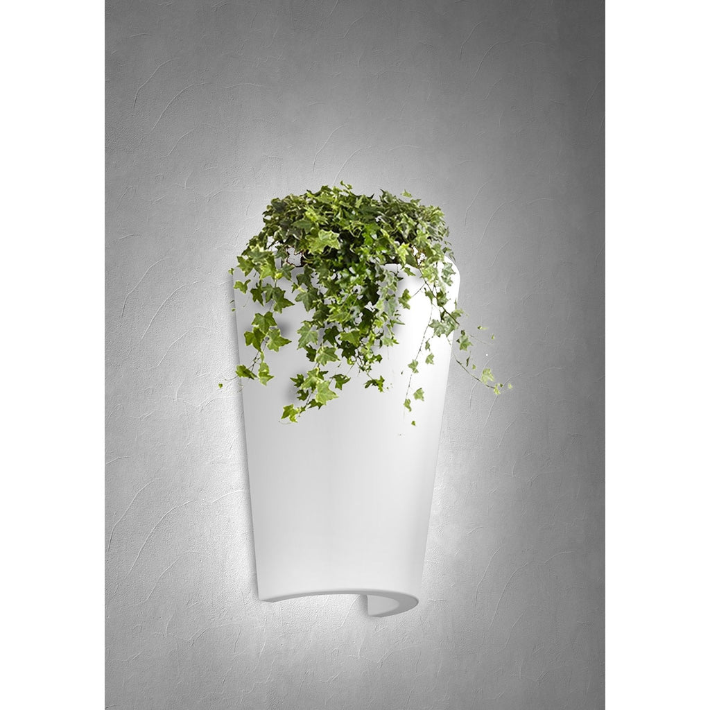 M6508 Teja Outdoor Wall Lamp 1 Light White