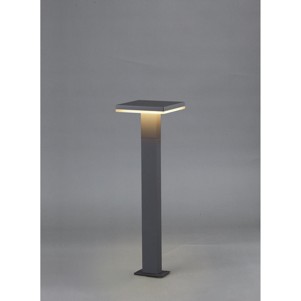 M6498 Tignes Outdoor Pillar Lamp 10W LED Anthracite