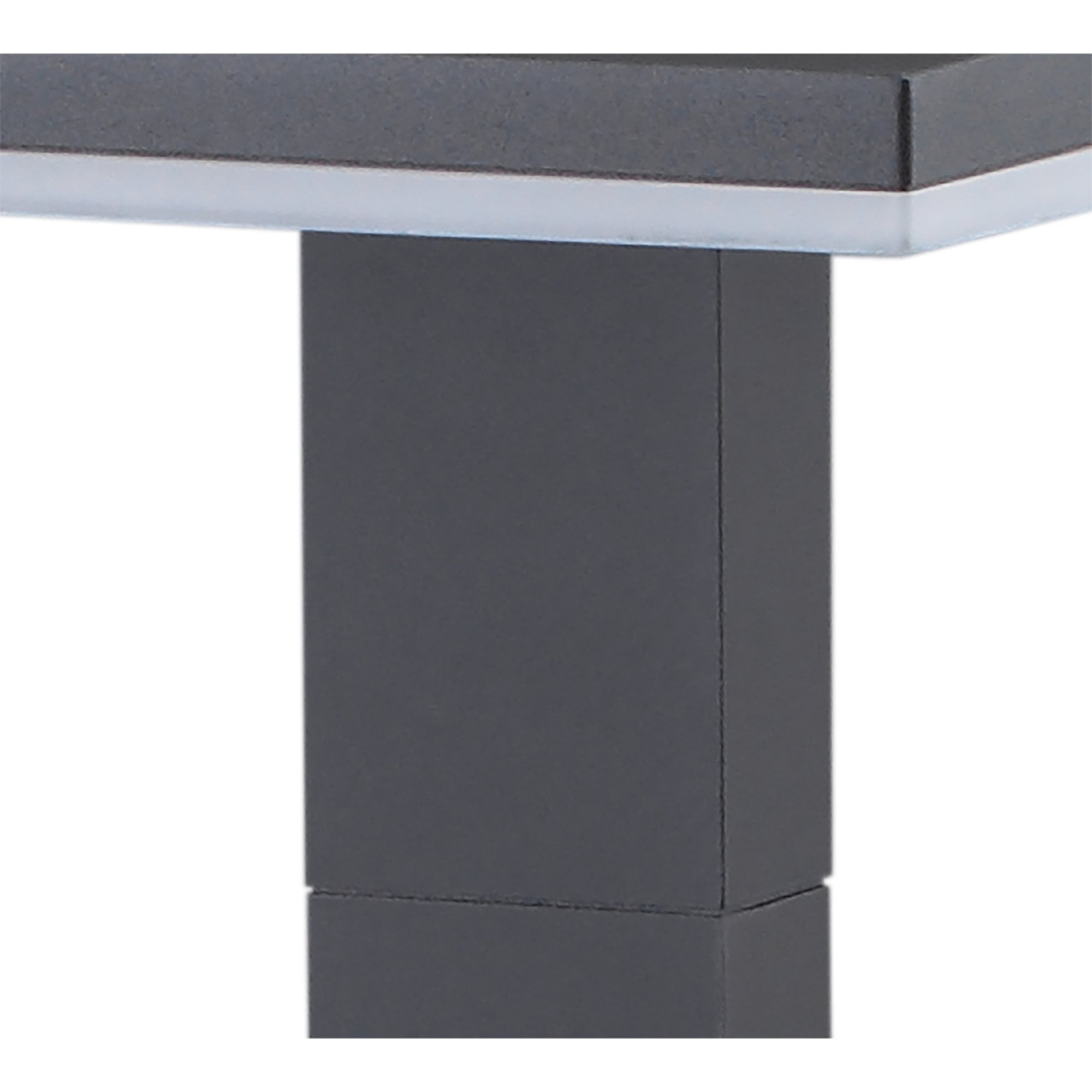 M6498 Tignes Outdoor Pillar Lamp 10W LED Anthracite