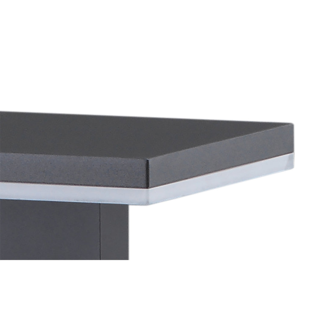 M6498 Tignes Outdoor Pillar Lamp 10W LED Anthracite