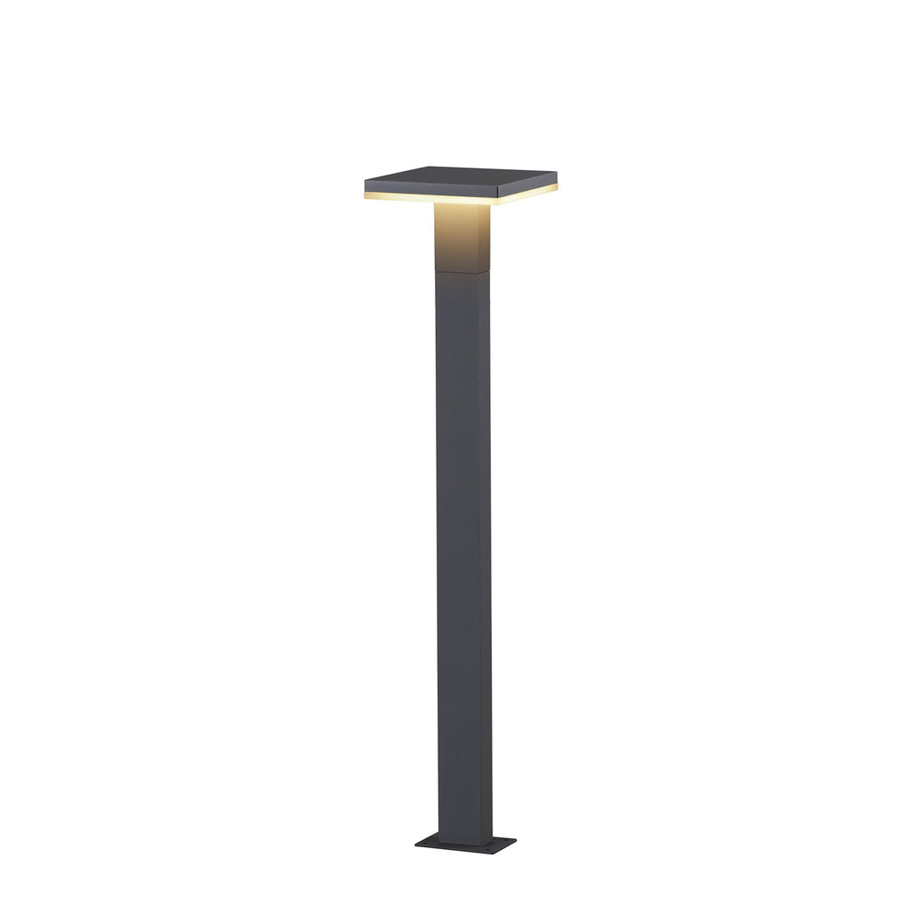 M6499 Tignes Outdoor Pillar Lamp 10W LED Anthracite