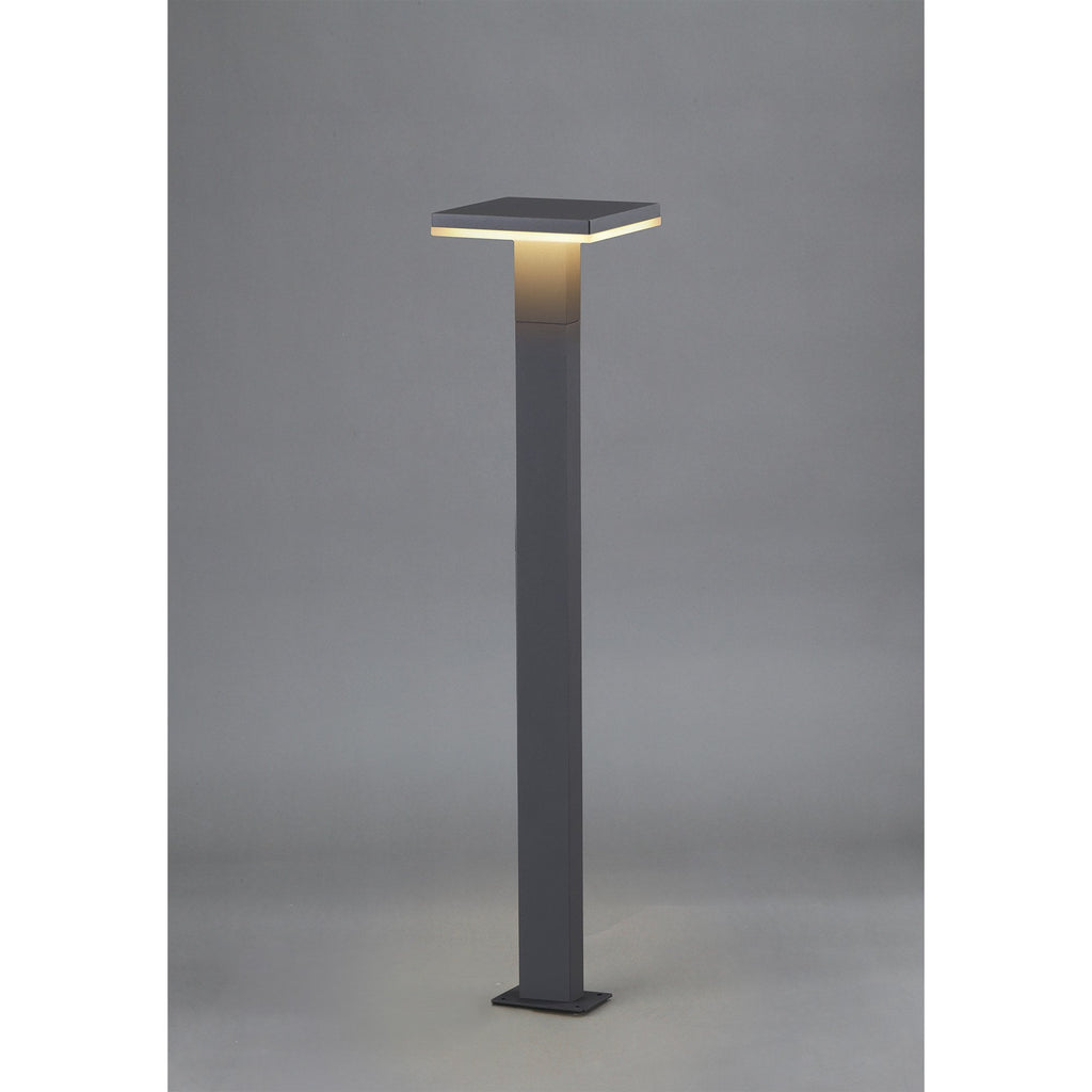 M6499 Tignes Outdoor Pillar Lamp 10W LED Anthracite